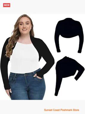 Cooling Shawl Arm Sleeves Plus Size Unisex UV Guard Sun Protection